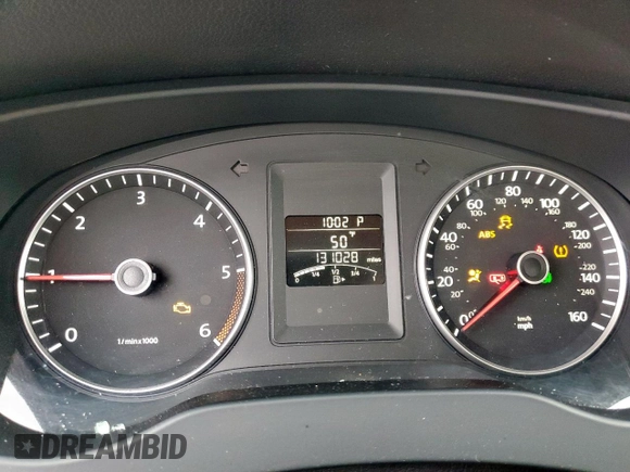 2012 Volkswagen Jetta TDI w/Premium with VIN 3VWLL7AJ6CM020286, listed as a Copart auction lot 45501185 with 131,028 mi miles and Salvage title. Bid and sale history available at DreamBid. Image 9.