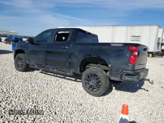 2024 Chevrolet Silverado 1500 Custom Trail Boss with VIN 3GCUDCED9RG177450, listed as a Copart auction lot 41687785 with 0 mi miles and Salvage Title. Bid and sale history available at carsss.com. Image 2.