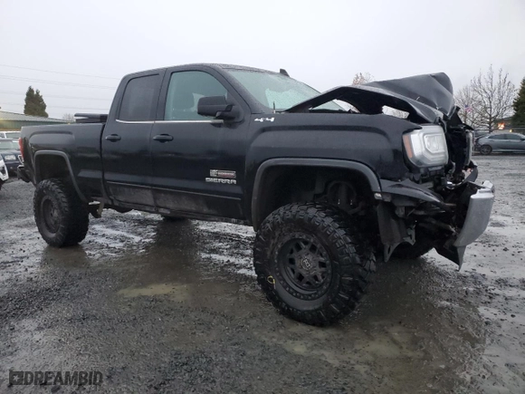 2018 GMC Sierra 1500 SLE with VIN 1GTV2MEC9JZ254264, listed as a Copart auction lot 85170874 with 126,156 mi miles and Salvage Title. Bid and sale history available at carsss.com. Image 4.