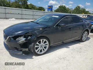 2014 Mazda Mazda6 i Touring with VIN JM1GJ1V60E1119845, listed as a Copart auction lot 66664524 with 135,706 mi miles and Salvage Title. Bid and sale history available at carsss.com. Image 1.