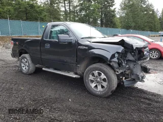 2013 Ford F-150 XL with VIN 1FTMF1EF1DKF32841, listed as a Copart auction lot 43436565 with 64,986 mi miles and Salvage Title. Bid and sale history available at DreamBid. Image 4.