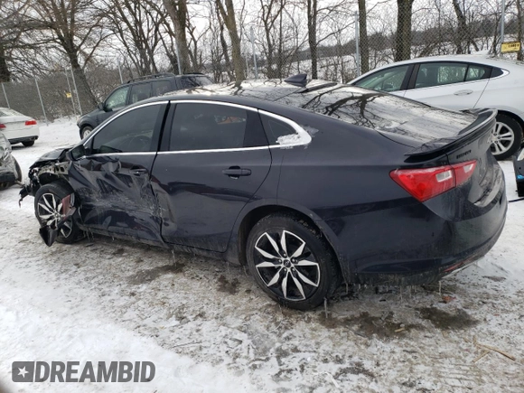 2023 Chevrolet Malibu RS with VIN 1G1ZG5ST9PF175211, listed as a Copart auction lot 45693125 with Not Provided miles and Salvage Title. Bid and sale history available at DreamBid. Image 2.