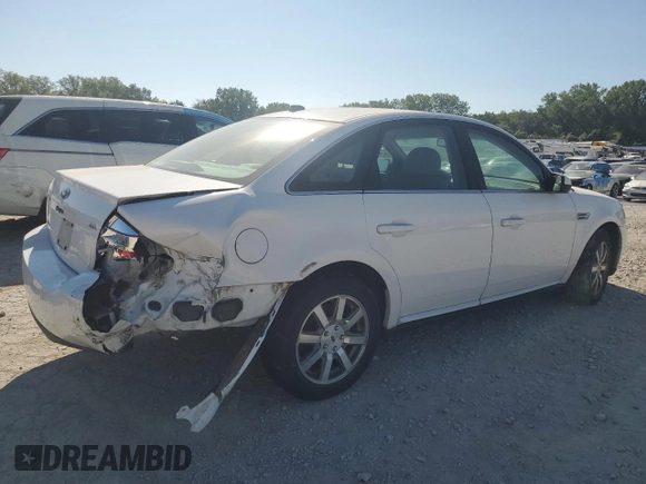 2008 Ford Taurus SEL with VIN 1FAHP24W48G133233, listed as a Copart auction lot 69518064 with 93,533 mi miles and Salvage Title. Bid and sale history available at carsss.com. Image 3.