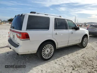 2015 Lincoln Navigator z VIN 5LMJJ2HT1FEJ08207, wystawiony jako Copart lot #49405515 z przebiegiem 283 073 mil mil oraz Szkoda całkowita • Salvage title. Historia ofert i sprzedaży dostępna na DreamBid. Obrazek 3.