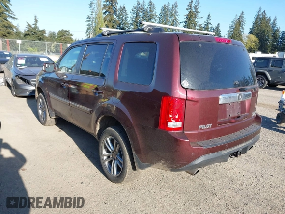 2014 Honda Pilot Touring with VIN 5FNYF4H93EB502117, listed as a IAAI auction lot 42086774 with 111,003 mi miles and . Bid and sale history available at carsss.com. Image 3.