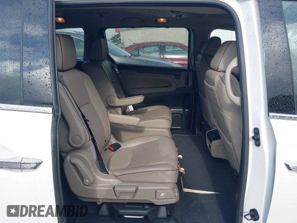 2022 Honda Odyssey Elite with VIN 5FNRL6H91NB040519, listed as a IAAI auction lot 41992662 with 34,001 mi miles and . Bid and sale history available at DreamBid. Image 8.
