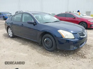 2007 Nissan Maxima SL with VIN 1N4BA41E57C800170, listed as a IAAI auction lot 42090617 with 218,505 mi miles and . Bid and sale history available at DreamBid. Image 1.