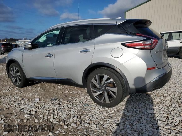 2018 Nissan Murano S with VIN 5N1AZ2MH5JN103467, listed as a Copart auction lot 82086714 with 111,113 mi miles and Salvage Title. Bid and sale history available at DreamBid. Image 2.