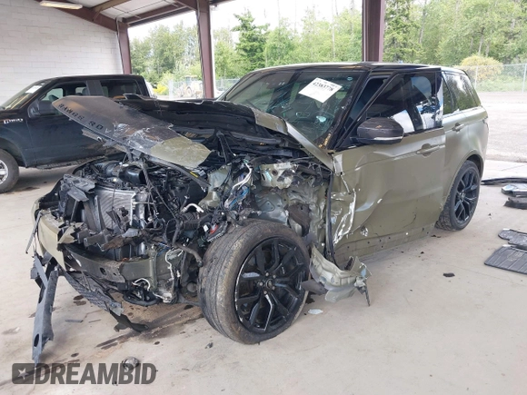 2021 Land Rover Range Rover Sport SVR with VIN SALWZ2RE1MA781663, listed as a IAAI auction lot 42383778 with Not provided miles and . Bid and sale history available at DreamBid. Image 2.