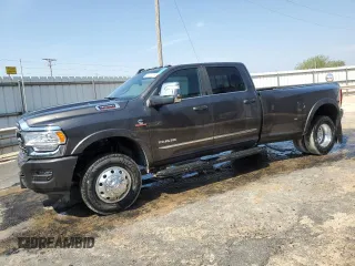 2024 Ram 3500 Limited with VIN 3C63RRRL8RG170482, listed as a Copart auction lot 58070284 with 46 mi miles and Clean Title. Bid and sale history available at carsss.com. Image 1.