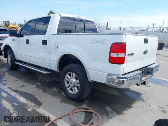 2004 Ford F-150 XLT with VIN 1FTPW14584FA24705, listed as a IAAI auction lot 41883212 with 172,251 mi miles. Bid and sale history available at carsss.com. Image 3.