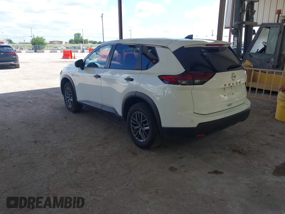 2024 Nissan Rogue S with VIN 5N1BT3AA9RC681310, listed as a IAAI auction lot 42415050 with 36,275 mi miles and . Bid and sale history available at DreamBid. Image 3.