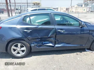 2015 Kia Optima LX with VIN 5XXGM4A78FG441226, listed as a IAAI auction lot 42576517 with 166,212 mi miles and . Bid and sale history available at DreamBid. Image 6.