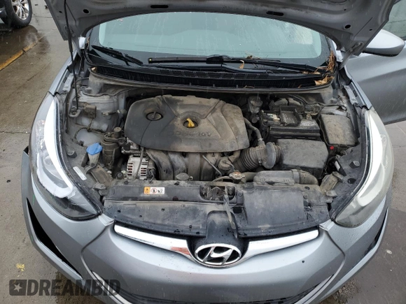 2016 Hyundai Elantra SE with VIN 5NPDH4AE5GH774298, listed as a Copart auction lot 45185505 with 175,868 mi miles and Salvage Title. Bid and sale history available at DreamBid. Image 11.