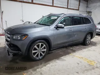 2020 Mercedes-Benz GLS with VIN 4JGFF5KE0LA141742, listed as a Copart auction lot 69913542 with 86,025 mi miles. Bid and sale history available at carsss.com. Image 1.