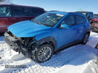 2020 Hyundai Kona SEL Plus with VIN KM8K6CAA0LU513144, listed as a Copart auction lot 45792685 with 32,102 mi miles and Non Repairable. Bid and sale history available at carsss.com. Image 1.