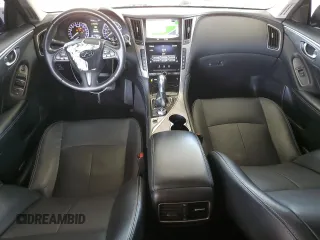 2015 Infiniti Q50 Premium with VIN JN1BV7AP1FM345184, listed as a Copart auction lot 54217045 with 47,638 mi miles and Salvage title. Bid and sale history available at DreamBid. Image 8.