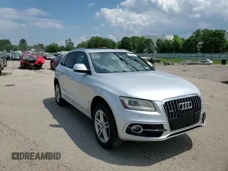 2013 Audi Q5 Premium Plus with VIN WA1DGAFPXDA054231, listed as a Copart auction lot 64730575 with 128,807 mi miles and Salvage title. Bid and sale history available at DreamBid. Image 14.