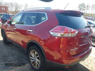 2014 Nissan Rogue S with VIN 5N1AT2MV0EC757544, listed as a IAAI auction lot 41781847 with 1 mi miles. Bid and sale history available at carsss.com. Image 3.