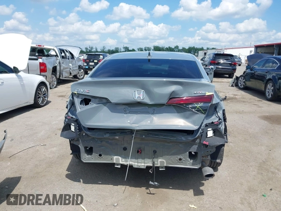 2025 Honda Civic Sport with VIN 2HGFE2F54SH564003, listed as a IAAI auction lot 42123436 with 7,042 mi miles and . Bid and sale history available at DreamBid. Image 6.