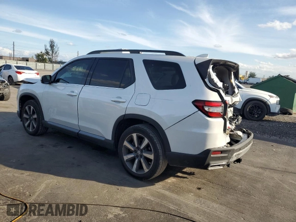 2024 Honda Pilot Touring с VIN 5FNYG2H76RB008887, выставлен на аукционе Copart как лот 46479745 с пробегом 12 947 миль миль и Списание • Salvage title. История ставок и продаж доступна на DreamBid. Изображение 2.