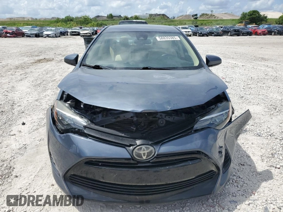 2019 Toyota Corolla L z VIN 5YFBURHE3KP940044, wystawiony jako Copart lot #58835385 z przebiegiem 54 375 mil mil oraz Szkoda całkowita • Salvage title. Historia ofert i sprzedaży dostępna na DreamBid. Obrazek 5.