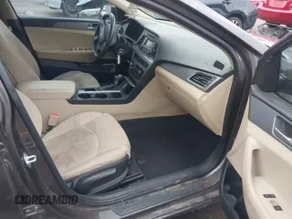 2017 Hyundai Sonata 2.4L with VIN 5NPE24AFXHH587851, listed as a IAAI auction lot 41619232 with 104,367 mi miles and . Bid and sale history available at carsss.com. Image 5.