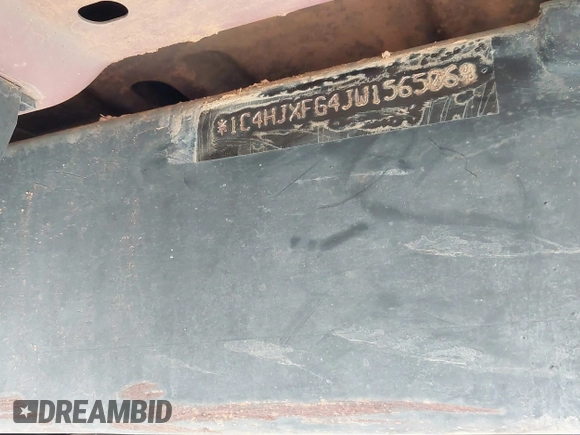 2018 Jeep Wrangler Unlimited Rubicon с VIN 1C4HJXFG4JW156506, выставлен на аукционе IAAI как лот 42246880 с пробегом 57 062 миль миль и . История ставок и продаж доступна на DreamBid. Изображение 9.