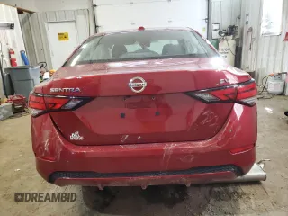 2020 Nissan Sentra SV with VIN 3N1AB8CV1LY309302, listed as a Copart auction lot 49122345 with Not Provided miles and Salvage Title. Bid and sale history available at DreamBid. Image 6.