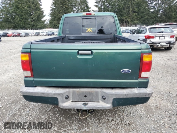 1999 Ford Ranger XL with VIN 1FTZR15V7XPB10634, listed as a Copart auction lot 49344085 with 200,995 mi miles and Salvage Title. Bid and sale history available at carsss.com. Image 6.