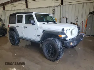 2021 Jeep Wrangler Unlimited Sport S z VIN 1C4HJXDG6MW777009, wystawiony jako Copart lot #60307665 z przebiegiem 30 634 mil mil oraz Szkoda całkowita • Salvage title. Historia ofert i sprzedaży dostępna na DreamBid. Obrazek 4.