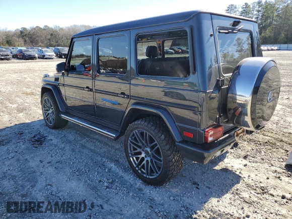 2015 Mercedes-Benz G 550 z VIN WDCYC3HF0FX231513, wystawiony jako Copart lot #89248825 z przebiegiem 150 418 mil mil oraz Szkoda całkowita • Salvage title. Historia ofert i sprzedaży dostępna na DreamBid. Obrazek 2.