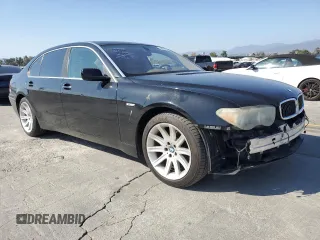 2003 BMW 7 Series 745Li с VIN WBAGN63443DR19933, выставлен на аукционе Copart как лот 56068055 с пробегом Не указан миль и Списание • Salvage title. История ставок и продаж доступна на DreamBid. Изображение 4.