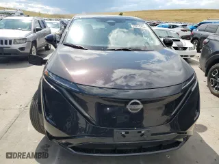 2023 Nissan ARIYA EVOLVE+ with VIN JN1DF0BB7PM710744, listed as a Copart auction lot 69818454 with 6,597 mi miles and Salvage Title. Bid and sale history available at carsss.com. Image 5.