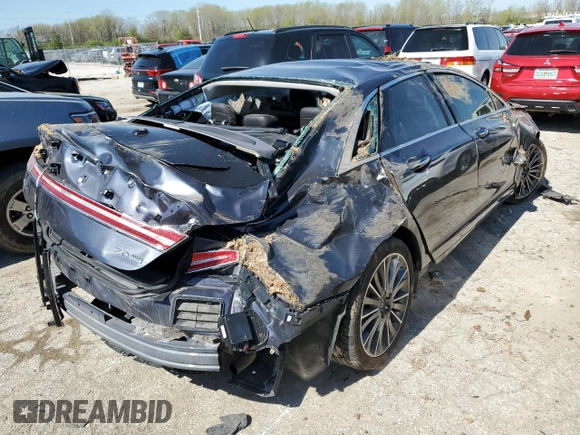 2014 Lincoln MKZ with VIN 3LN6L2J92ER812445, listed as a Copart auction lot 42325244 with 86,993 mi miles and Non Repairable. Bid and sale history available at carsss.com. Image 3.