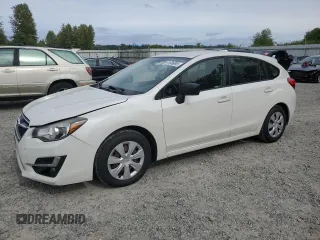 2016 Subaru Impreza 2.0i with VIN JF1GPAA61G8238752, listed as a Copart auction lot 61686895 with 132,197 mi miles and Salvage title. Bid and sale history available at DreamBid. Image 1.