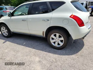 2006 Nissan Murano SL z VIN JN8AZ08W86W505314, wystawiony jako IAAI lot #42344742 z przebiegiem 169 403 mil mil oraz . Historia ofert i sprzedaży dostępna na DreamBid. Obrazek 3.
