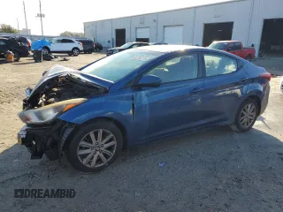 2016 Hyundai Elantra Limited with VIN KMHDH4AE4GU541580, listed as a Copart auction lot 86795274 with 141,160 mi miles and Salvage Title. Bid and sale history available at carsss.com. Image 1.