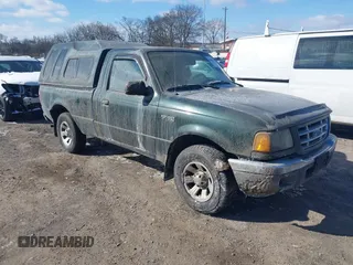 2002 Ford Ranger XL with VIN 1FTYR10U52PA96378, listed as a IAAI auction lot 41581545 with 100,792 mi miles. Bid and sale history available at carsss.com. Image 1.
