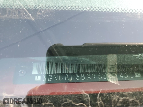 2009 Chevrolet HHR LS z VIN 3GNCA13BX9S594462, wystawiony jako Copart lot #52760195 z przebiegiem 144 938 mil mil oraz Szkoda całkowita • Salvage title. Historia ofert i sprzedaży dostępna na DreamBid. Obrazek 14.