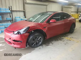 2022 Tesla Model 3 Long Range z VIN 5YJ3E1EBXNF240857, wystawiony jako Copart lot #55565785 z przebiegiem 45 460 mil mil oraz Szkoda całkowita • Salvage title. Historia ofert i sprzedaży dostępna na DreamBid. Obrazek 1.