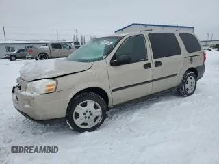 2008 Chevrolet Uplander LS with VIN 1GNDV23W08D192515, listed as a Copart auction lot 45381735 with 102,802 mi miles and Salvage Title. Bid and sale history available at DreamBid. Image 1.