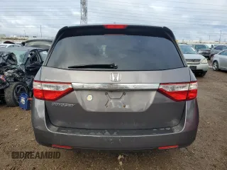 2011 Honda Odyssey EX-L with VIN 5FNRL5H65BB029311, listed as a Copart auction lot 81916724 with 184,034 mi miles and Salvage Title. Bid and sale history available at DreamBid. Image 6.