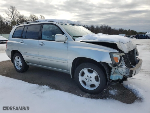 2006 Toyota Highlander w/3rd Row with VIN JTEDP21AX60109151, listed as a Copart auction lot 44564545 with 159,653 mi miles and Salvage Title. Bid and sale history available at carsss.com. Image 4.