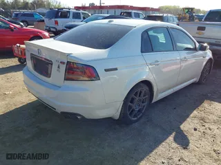 2008 Acura TL Type-S with VIN 19UUA76538A042552, listed as a IAAI auction lot 41973745 with 141,295 mi miles. Bid and sale history available at carsss.com. Image 4.