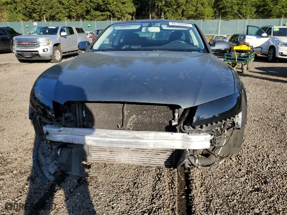 2010 Audi A5 2.0L Premium Plus with VIN WAULFAFR9AA055515, listed as a Copart auction lot 48198695 with 114129 miles and Salvage Title. Bid and sale history available at carsss.com. Image 5.
