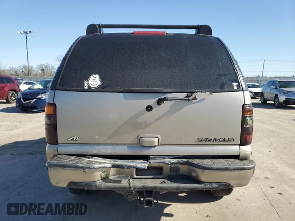 2002 Chevrolet Tahoe Z71 with VIN 1GNEK13Z22R154103, listed as a Copart auction lot 48792245 with 0 mi miles and Salvage Title. Bid and sale history available at carsss.com. Image 6.