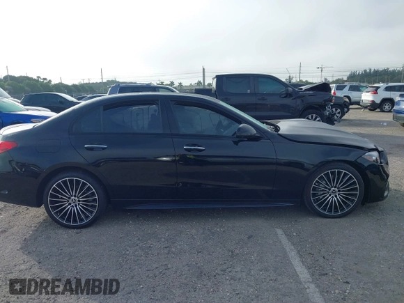 2024 Mercedes-Benz C 300 with VIN W1KAF4GB8RR174057, listed as a IAAI auction lot 41169566 with 9,340 mi miles and . Bid and sale history available at DreamBid. Image 13.