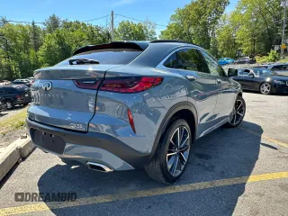 2024 Infiniti QX55 Luxe z VIN 3PCAJ5JR6RF109217, wystawiony jako Copart lot #58733135 z przebiegiem 24 412 mil mil oraz Nie do naprawy. Historia ofert i sprzedaży dostępna na DreamBid. Obrazek 3.