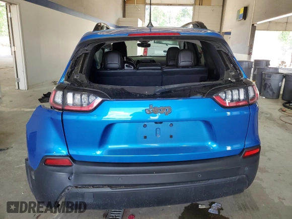 2021 Jeep Cherokee Altitude with VIN 1C4PJLLB4MD168720, listed as a Copart auction lot 56335795 with 48,934 mi miles and Salvage title. Bid and sale history available at DreamBid. Image 6.